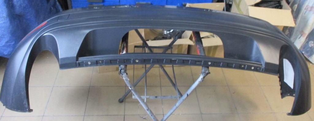 Бампер задняя  vw touareg 2 7p 10- lm7w graphitgr. 7p6807521g Доставка