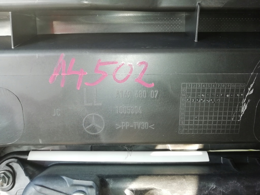 фото №6, Mercedes a-klasa консоль, подушка безпеки+ модуль, ремені l+pr