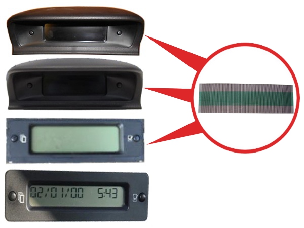 фото №5, Лента ремонт радио часы do citroen c5 xsara ii