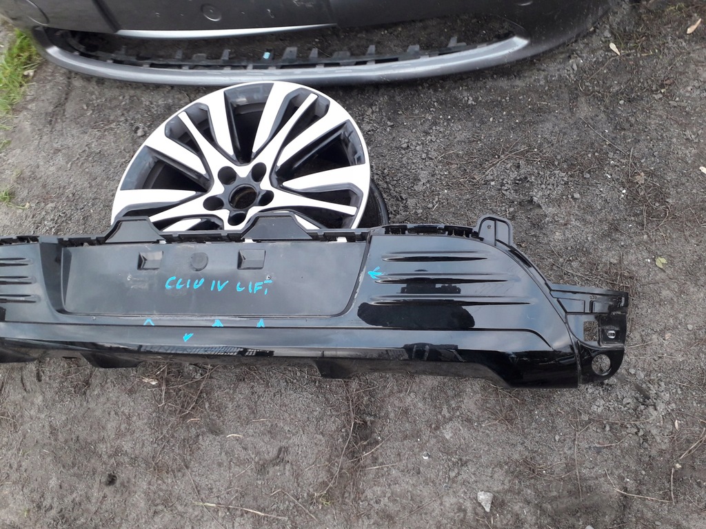 фото №3, Бампер dół задня задній renault clio iv lift