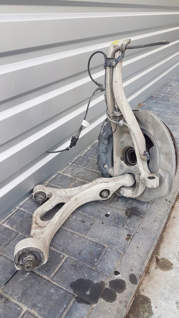 фото №4, Porsche cayenne 7p5 поворотный кулак ступица передняя p