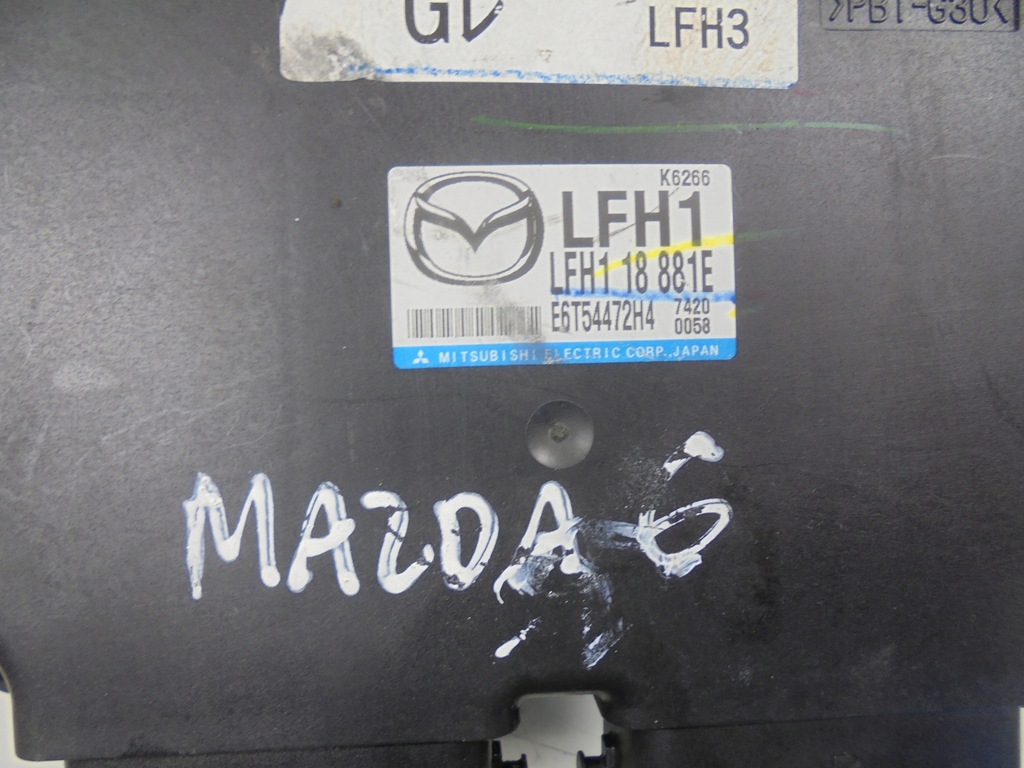 фото №4, Бортовий комп'ютер блок керування lfh118881e mazda 6 i