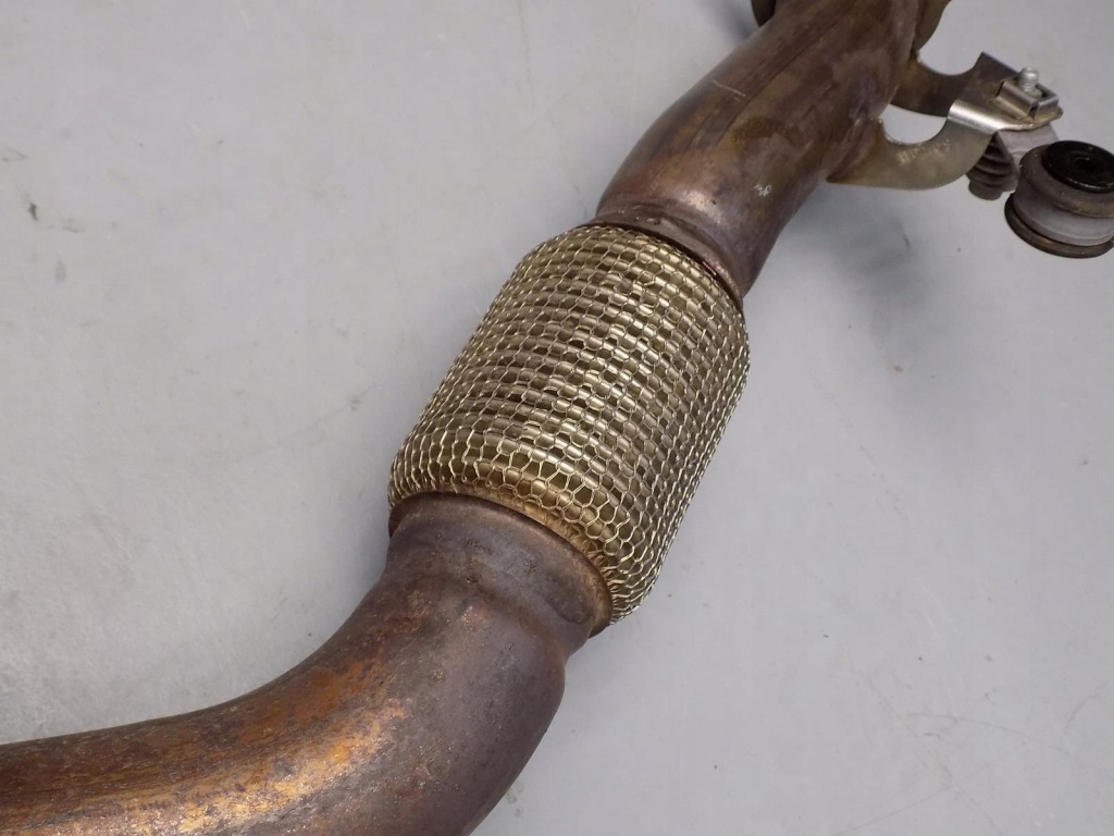 фото №4, Vw touareg iii труба выхлопная 4m0253211k