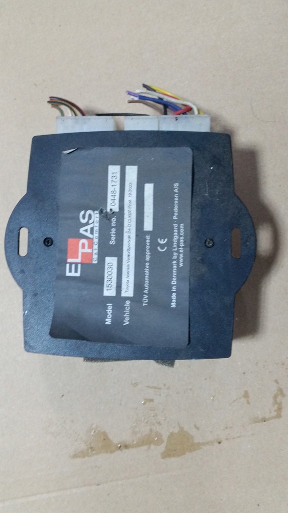 фото №1, Toyota avensis verso резистор 1530030, 0448-1731