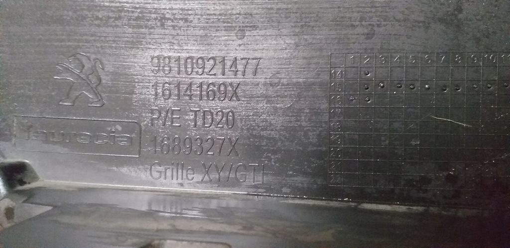 фото №5, Решётка радиатора решётка радиатора peugeot 208 gt gti lift 9810921477