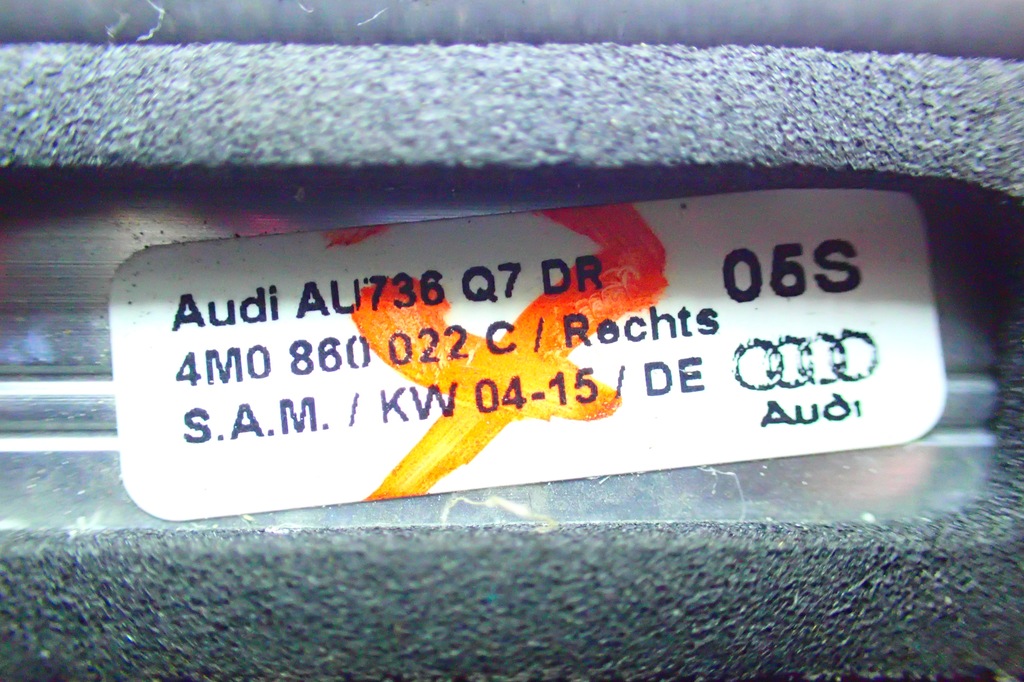 фото №5, Audi q7 4m рейлинги кровельные 4m0860022c 4m0860021c