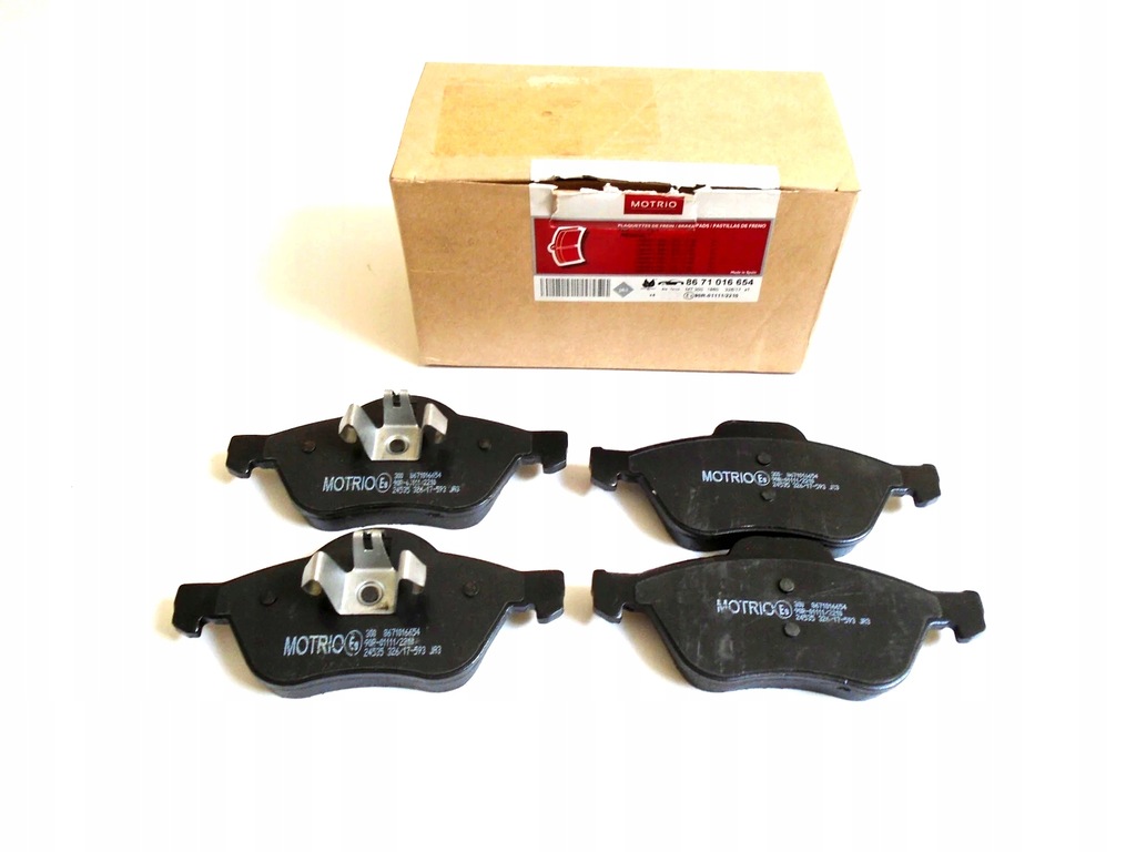 фото №1, Тормозные колодки тормозные перед renault laguna ii