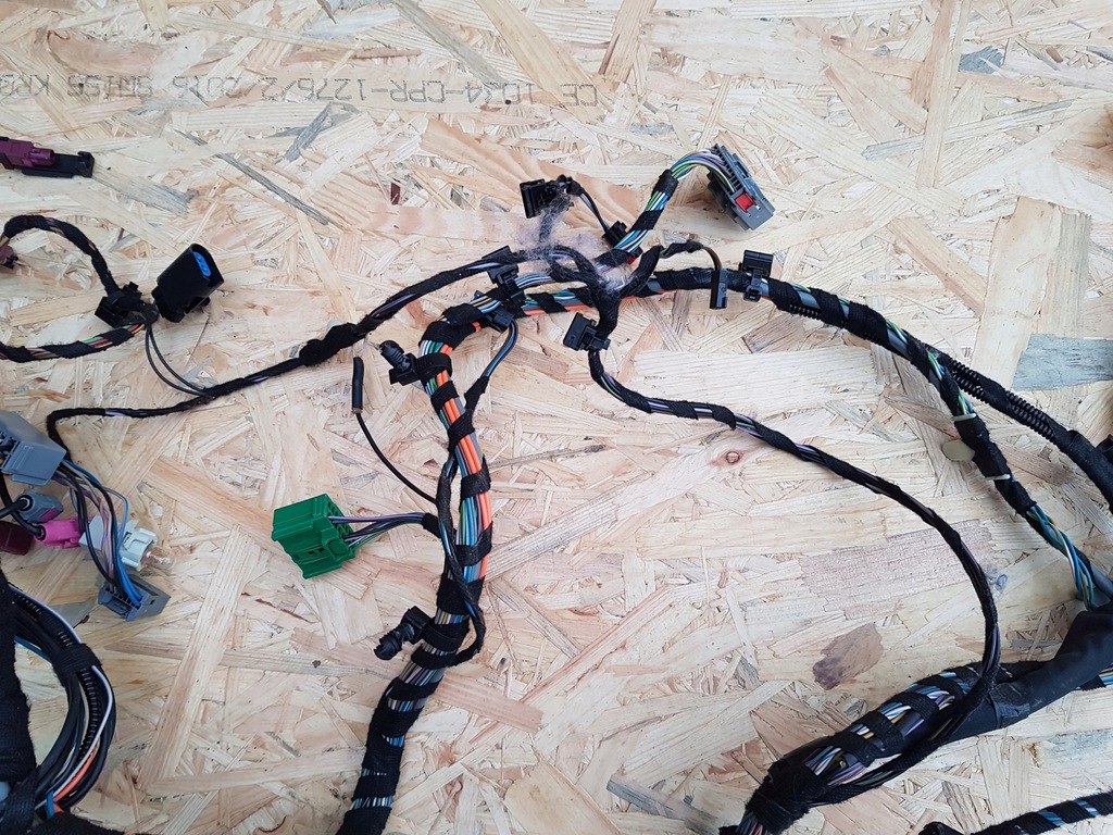 фото №7, Jaguar xj електропроводка панелі консолі