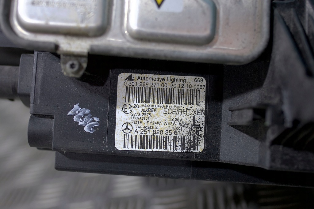 фото №8, W251 lift лампа левый перед левая передняя ксенон led