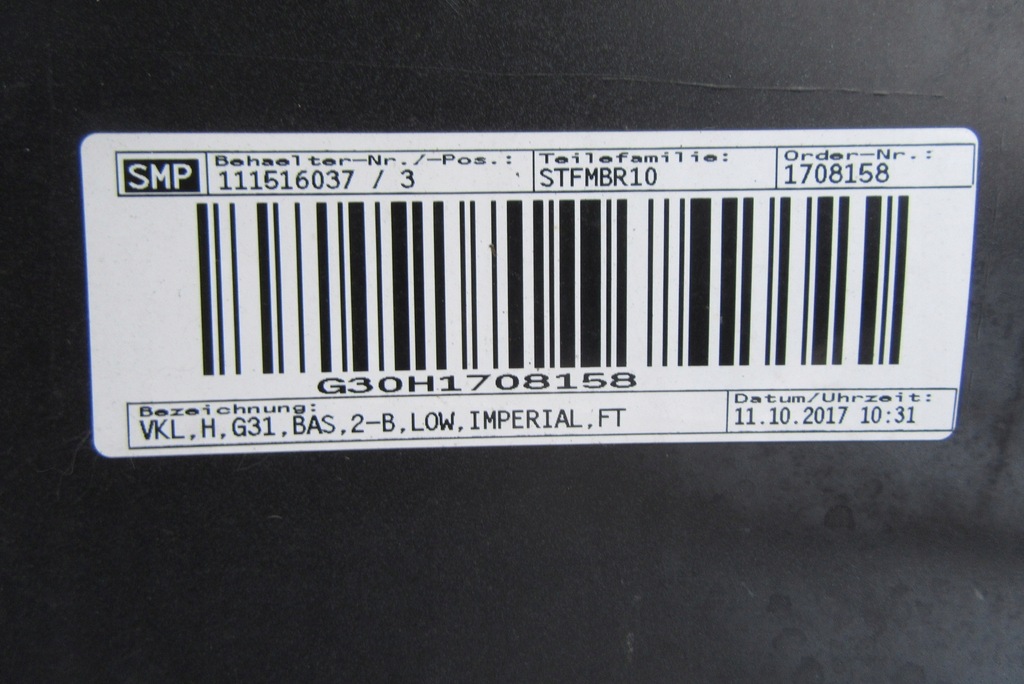 фото №8, Бампер задний bmw 5 g31 kombi 17-