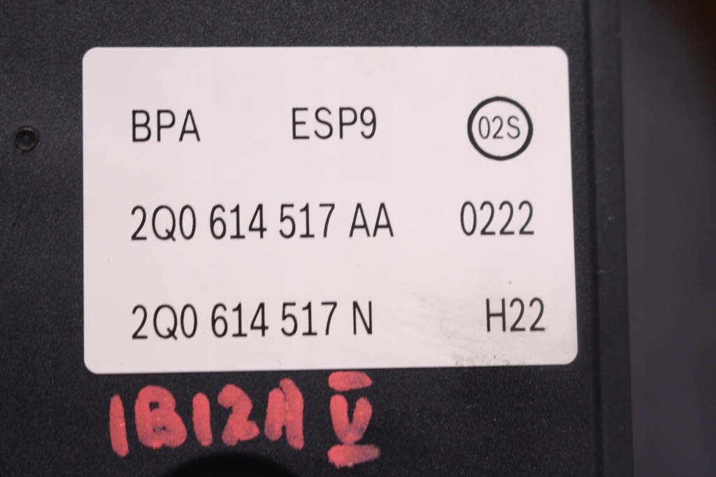 фото №6, Seat ibiza v 5 1.0 tsi насос abs 2q0614517aa