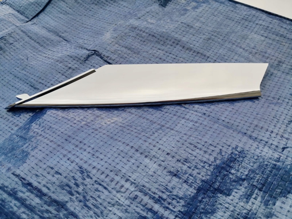 Купить Tesla s lift молдинг хром левый перед верхний