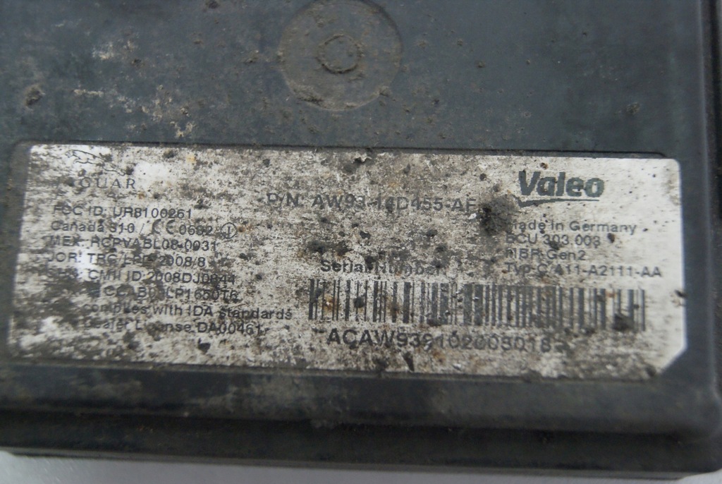 фото №2, Jaguar xj xjl x351 модуль радар мертвого pola bsa