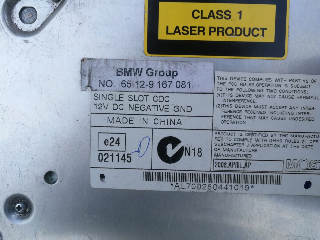 фото №6, Чейнджер дисков cd bmw e89 mini r55 r56 r57