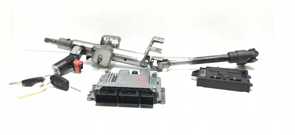 фото №1, Dacia logan ii sandero 1.5 dci бортовой компьютер bcm набор стартовый