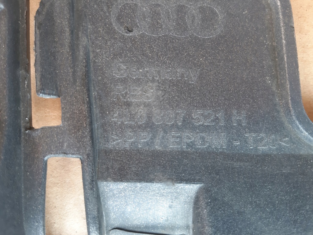 фото №12, Дифузор спойлер бампера задня audi q7 4l 4l0807521h