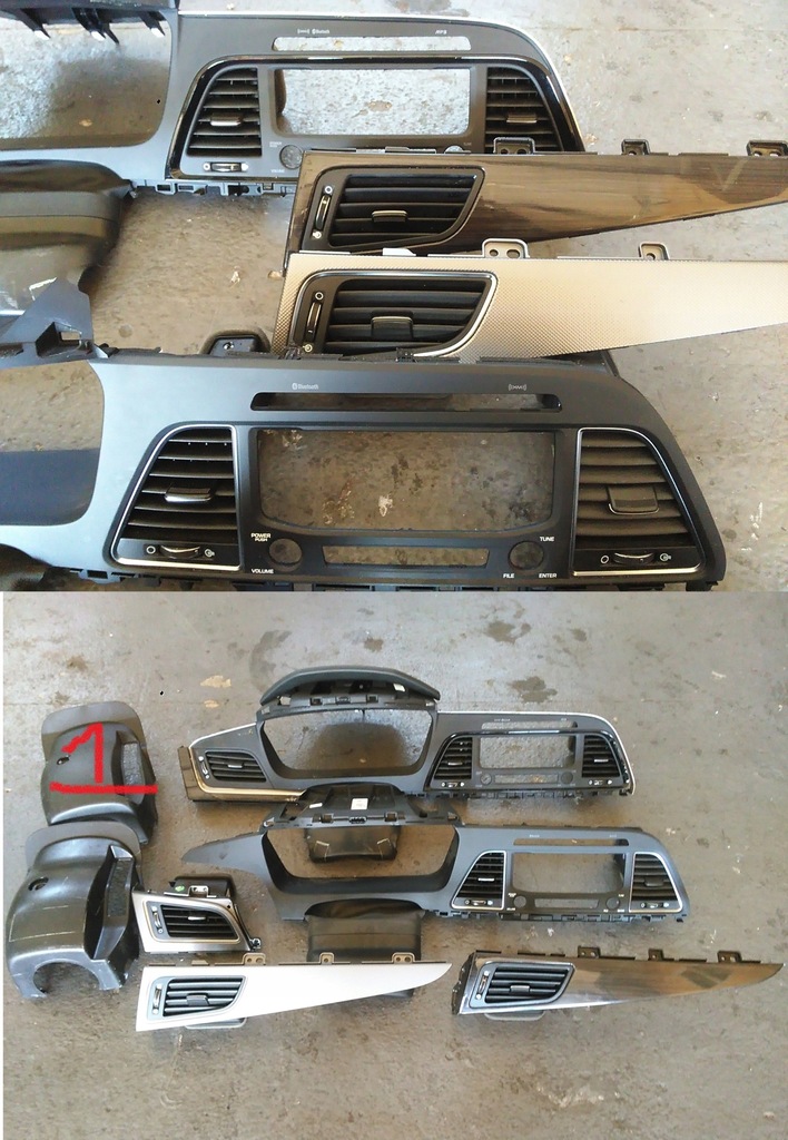 фото №1, Hyundai sonata vii lf панель рамка захист молдинг