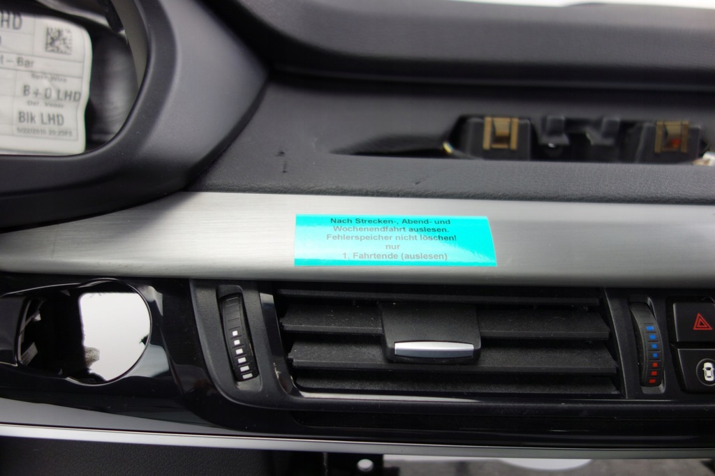 фото №8, Панель приладів консоль bmw x5 f15 head-up