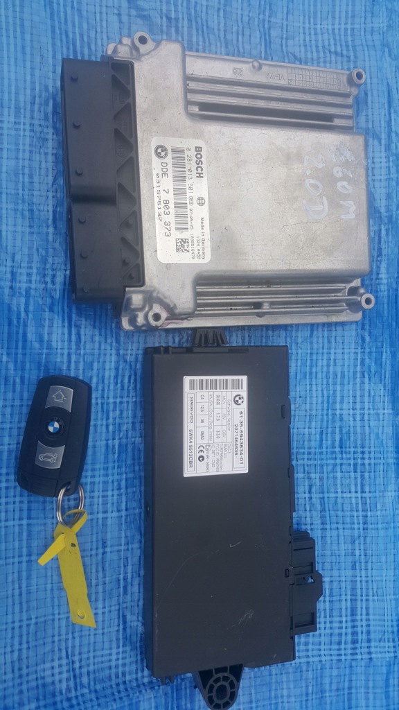фото №1, Bmw 5 e60 e61 бортовий комп'ютер cas ключ 7803373