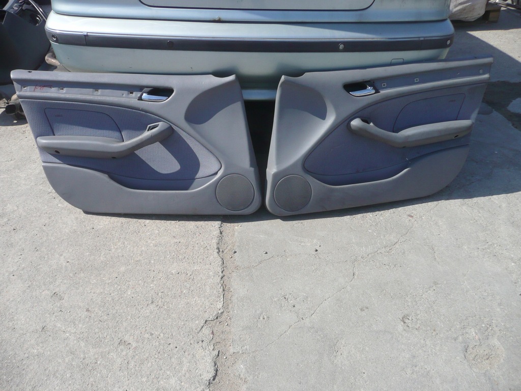 фото №6, Bmw e46 sedan обшивки сиденья сиденье складной серые