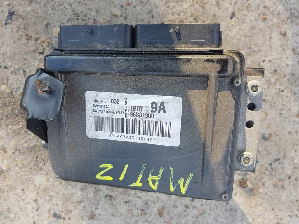 фото №1, Бортовий комп'ютер двигуна do chevrolet matiz