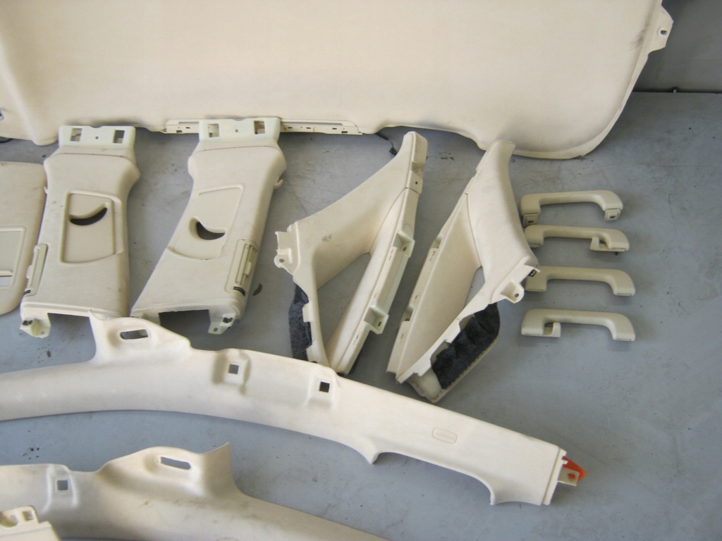 фото №5, Audi a8 4h потолок стойки блок двигателя beż alcantara