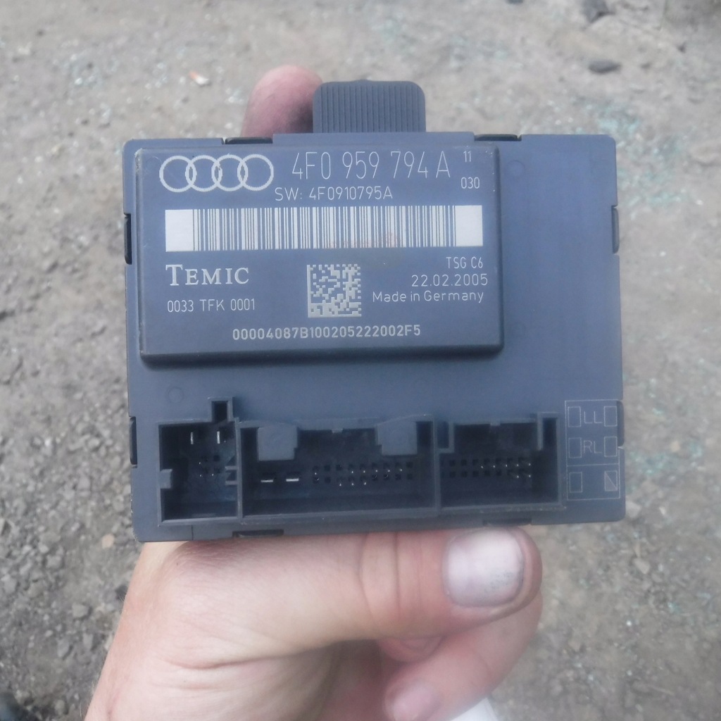 фото №1, Модуль блок управления дверь правый задняя 4f0959794a