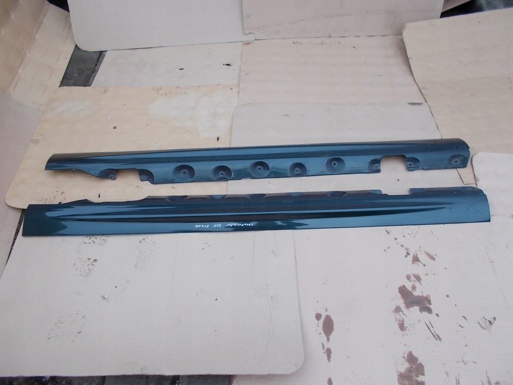 фото №1, Молдинг поріг лівий bmw e46 coupe cabrio tannengruen