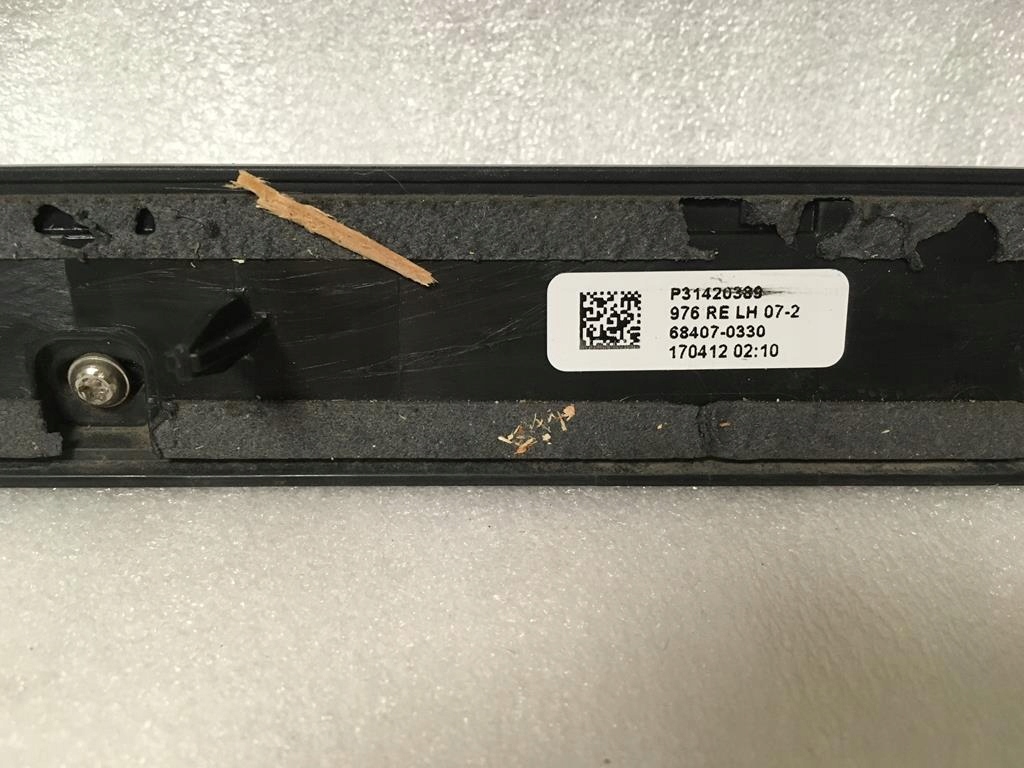 фото №14, Volvo s90 v90 16r- молдинг дверь левый задняя левая задняя 31440102