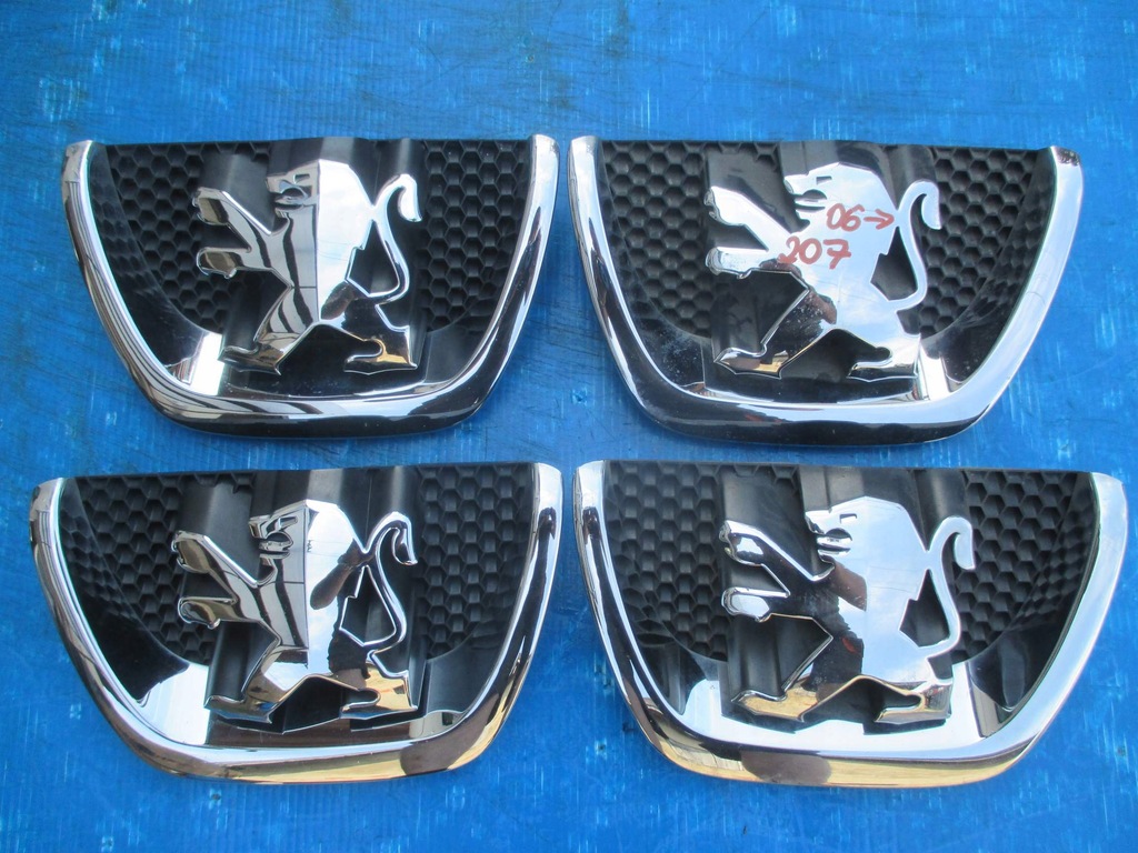 фото №1, Значок бампера эмблема peugeot 207