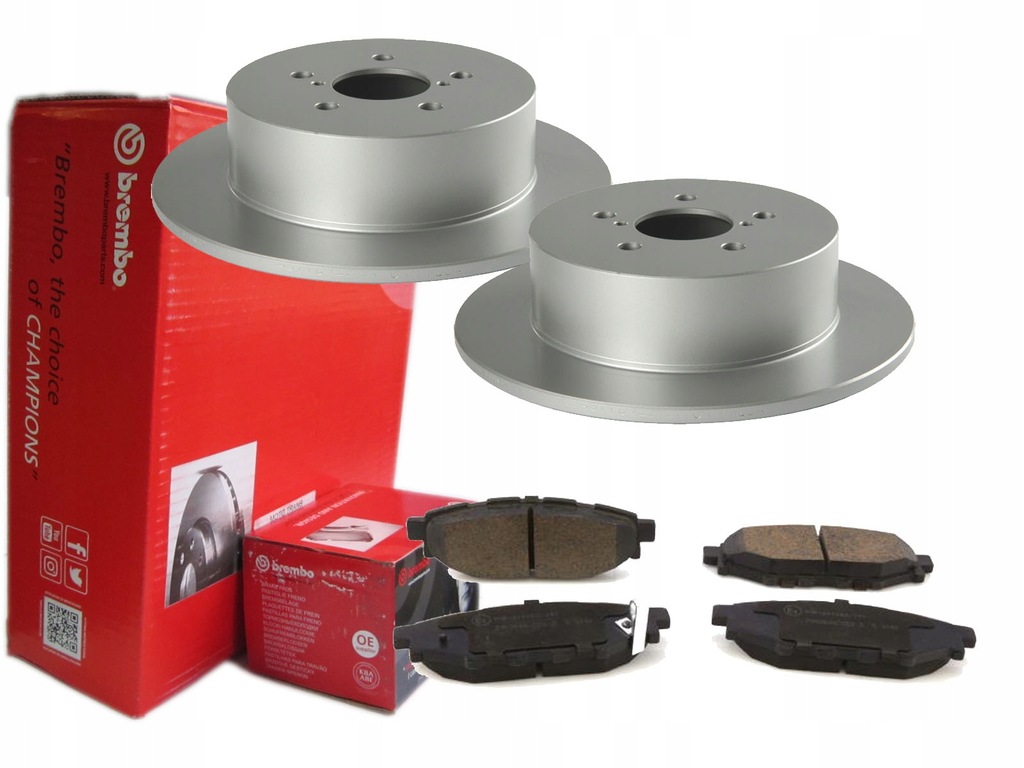 фото №1, Гальмівні диски гальмівні колодки brembo задня subaru legacy iv v 274mm