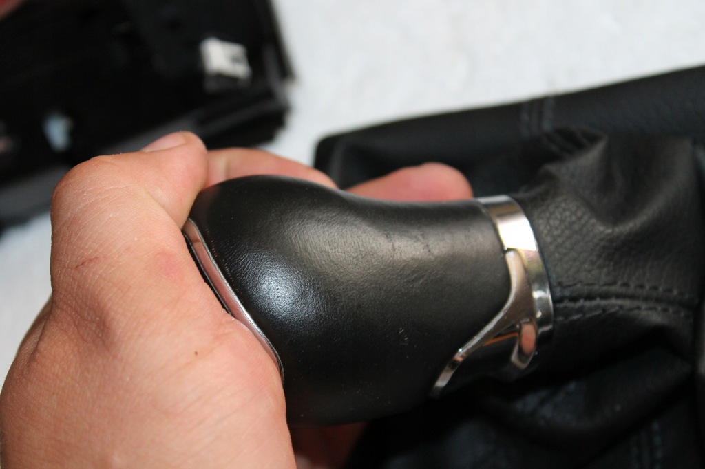 фото №4, Ручка перемикання передач чохол skoda fabia octavia 3