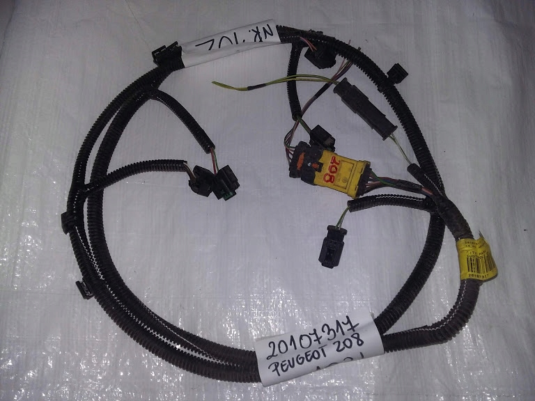 фото №1, Peugeot 208 електропроводка задня 20107317