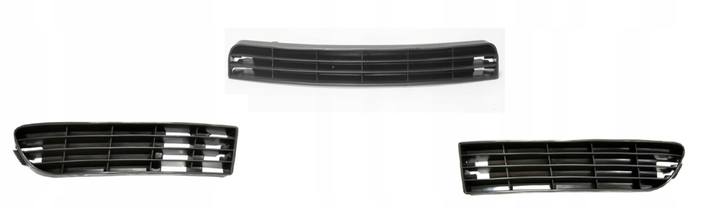 фото №1, 3x решётка радиатора решётка радиатора w бампере перед audi a6 c4 94-97