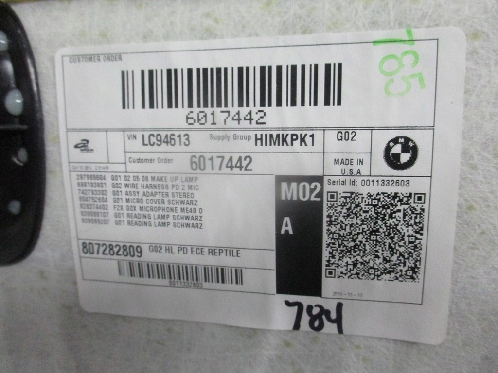 фото №5, 27. панорама стеля bmw x4 f98 m-pakiet