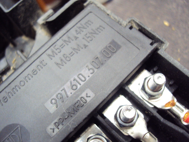 фото №5, Коробка предохранителей porsche 911 997 99761030700