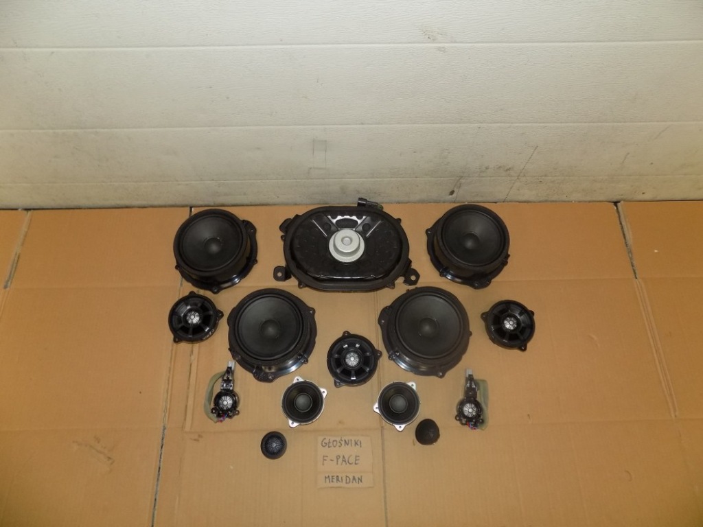 фото №1, Jaguar 17 r f-pace динамик динамики комплект meridian