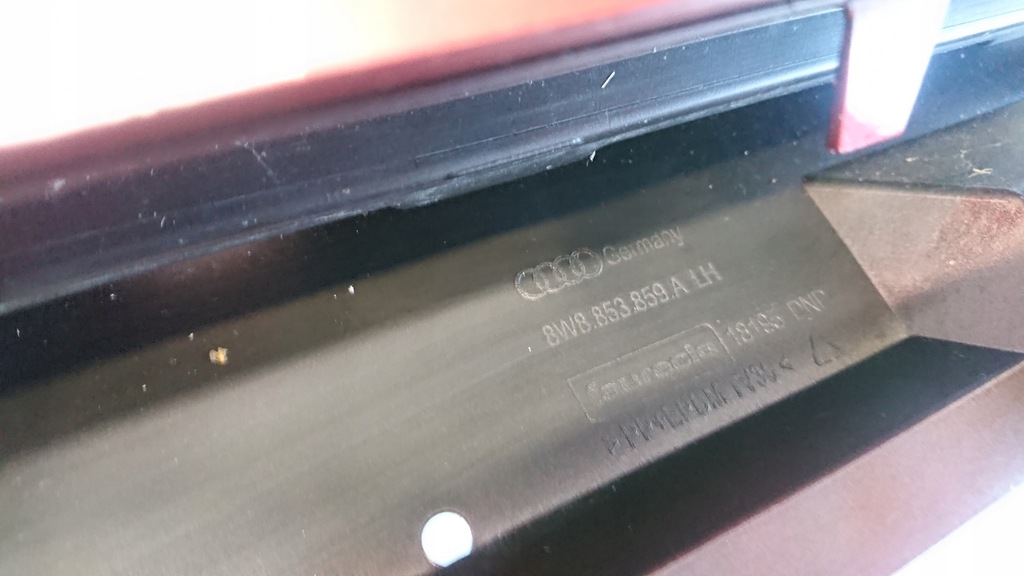 фото №7, Audi a5 sportback молдинг порог левая 8w8853859a