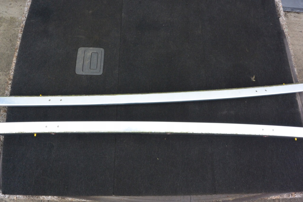 Рейлинги кровельные правый  левое  audi q7 4l рестайлинг  комплект с Разборки