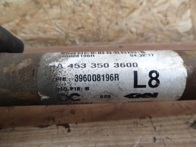 фото №4, Renault twingo iii 2015 1,0 sce приводной вал задняя правая