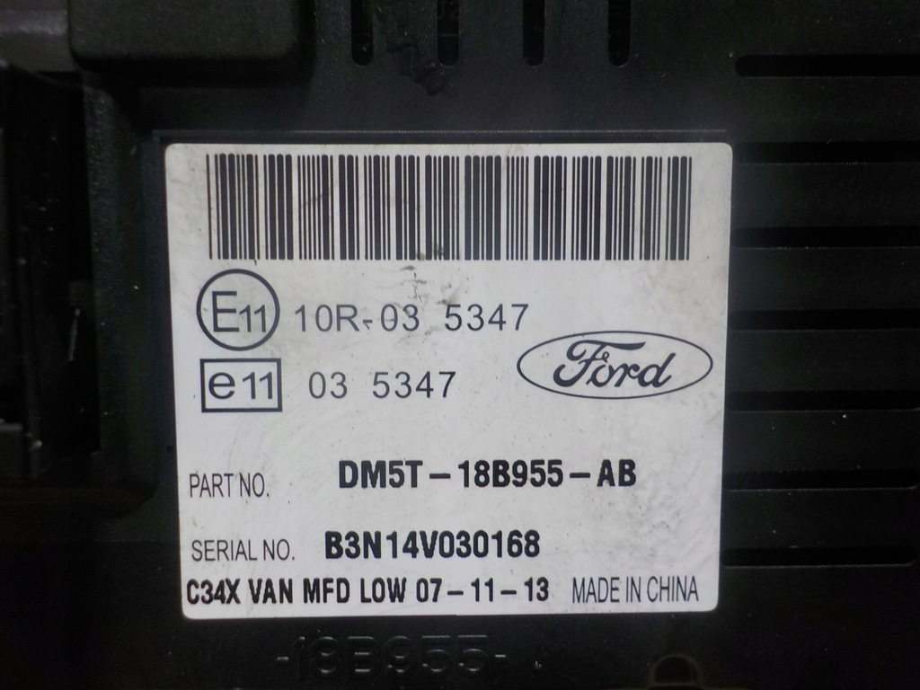 фото №3, Ford focus mk3 экран радио dm5t18b955ab