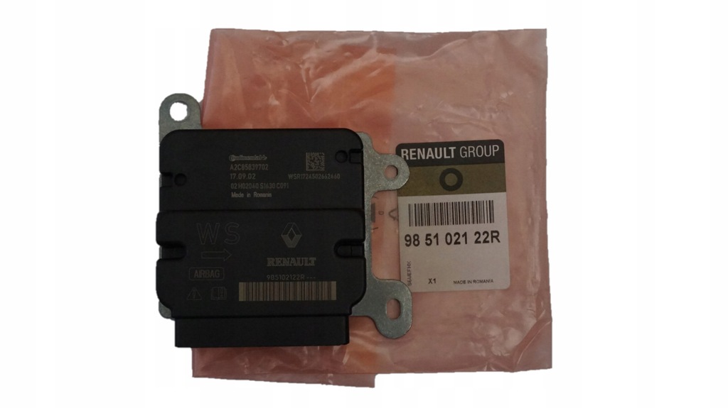 фото №1, Датчик air bag renault dacia logan ii sandero ii 985102122r ory упаковка