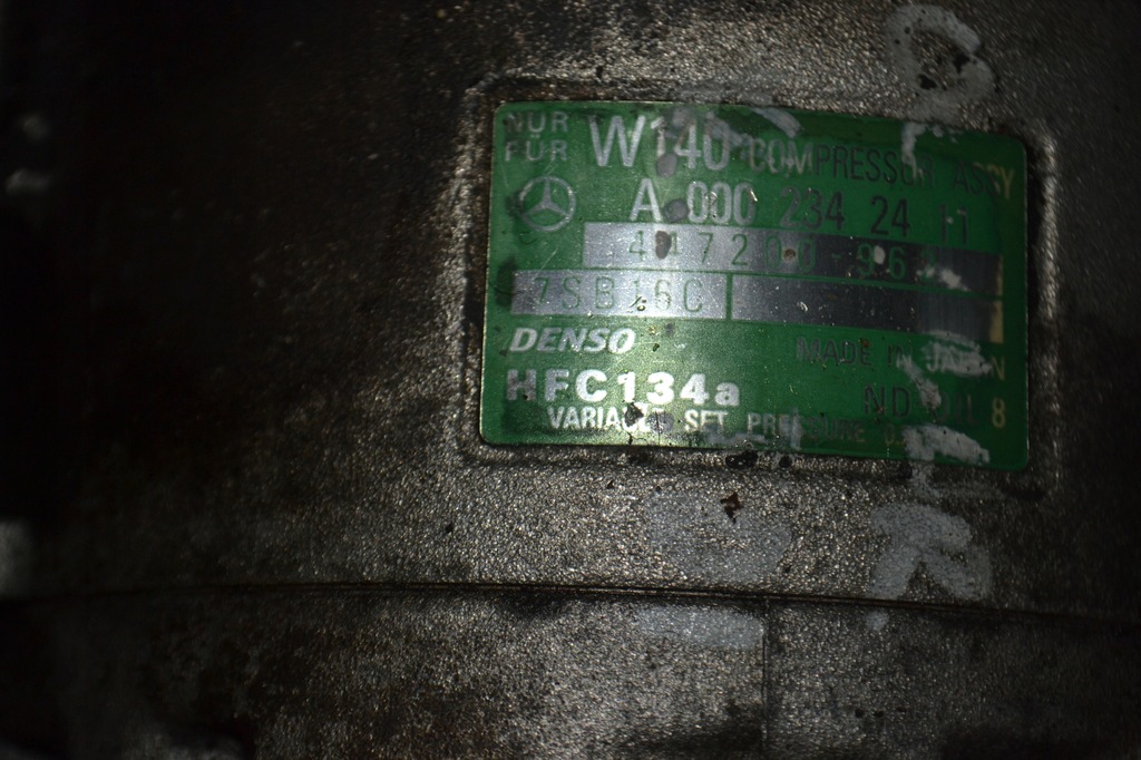 фото №5, Компресор компресор кондиціонера mercedes-benz w210 a0002342411