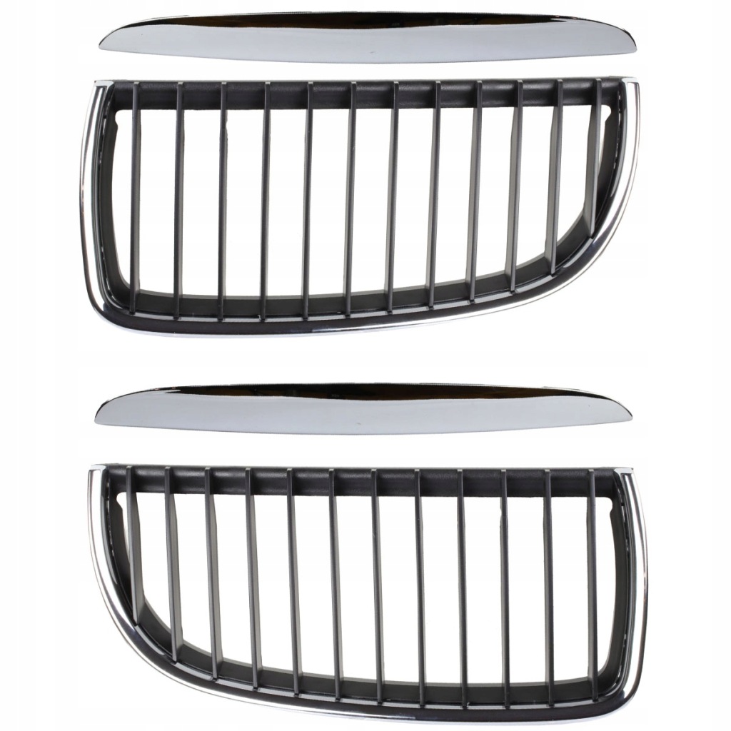 фото №1, Решітка решітки радіатора решітка радіатора + накладки хром bmw 3 e90 e91