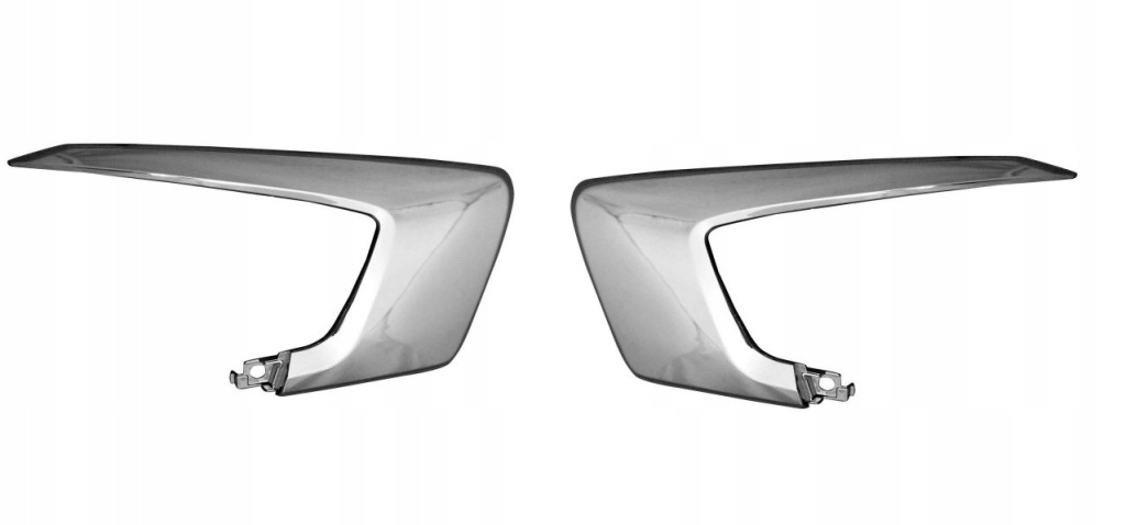 фото №1, Хром молдинг бампера 2 szt mitsubishi asx 17-