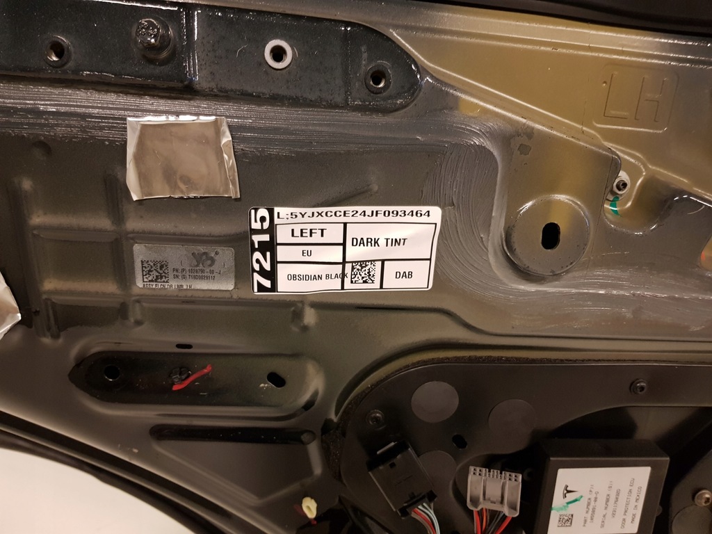 фото №5, Tesla x двері задні lewe-obsidian black