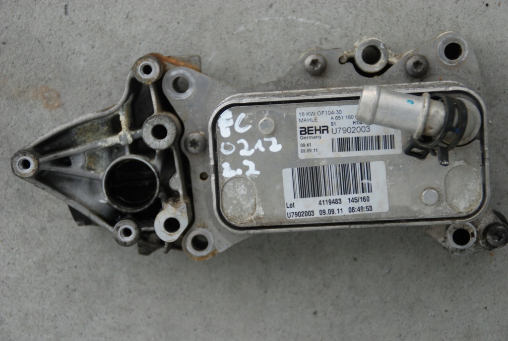 Купить Mercedes sprinter w207 w212 a651 радиатор масла