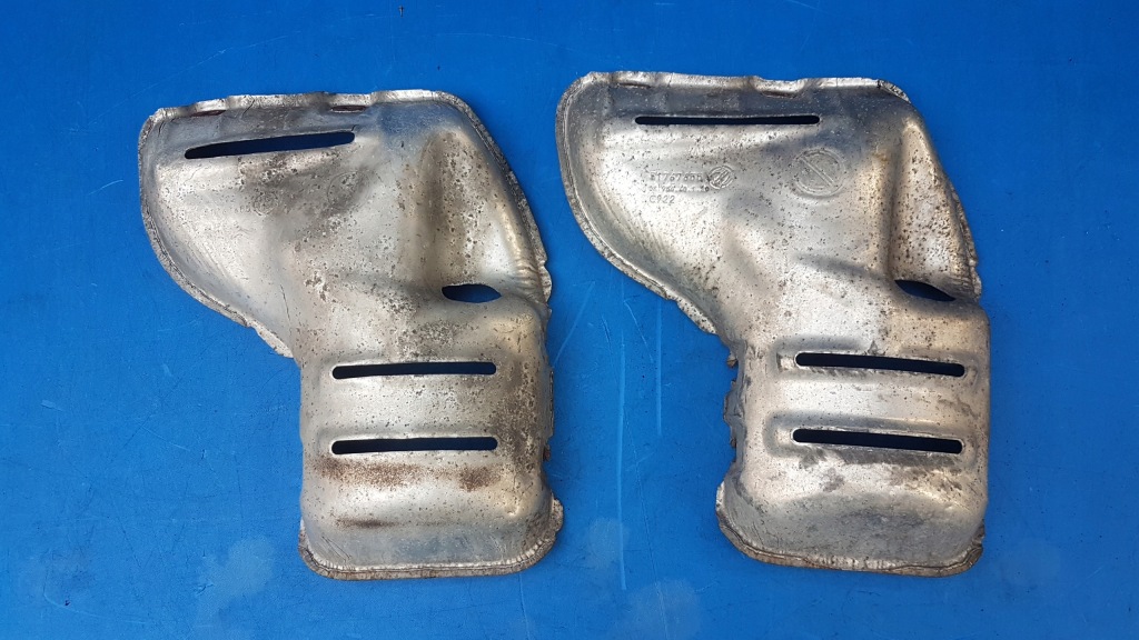 фото №8, 3x захист теплова каталізатора вихлоп колектор alfa romeo 159 brera 3.2