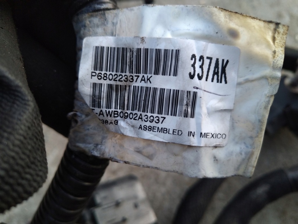 фото №9, Grand cherokee wk2 11-15r электропроводка двигателя 5.7