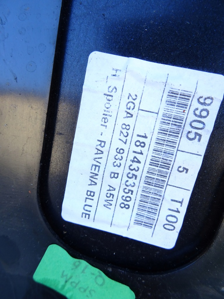 фото №6, Спойлер крышка багажника vw t-roc 2ga827933